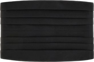 Dolce & Gabbana Silk Waist Belt - Dames - Tops zonder mouwen - Zwart - M - Satijn - Tops