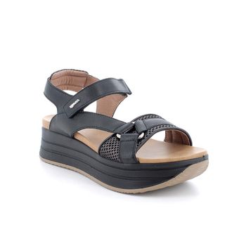 Igi & Co Igi&Co Womens D.skay Wedge Sandal, Black, 3 UK