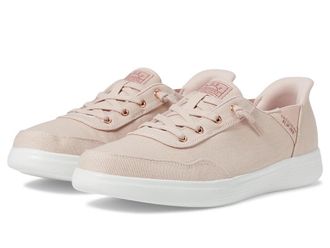 Skechers Bobs Skipper - Keep It Sweet Hands Free Slip-Ins Womens Shoes Blush : 5.5 B - Medium, Canvas