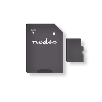 Nedis Tarjeta De Memoria Microsdxc 64 Gb Velocidad De Escritura: 90 Mb/s Velocidad De Lectura: 45 Mb/s Uhs-i Adaptador Sd Incluido