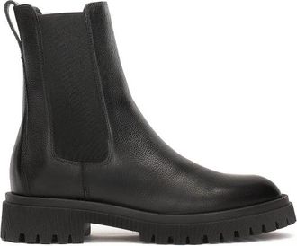 Kazar Leren chelsea laarzen - Dames - Chelseaboots - Zwart - 35 EU - Leer - Schoenen