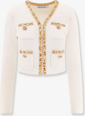 Self Portrait Cardigan con profili strass - SELF PORTRAIT - gender_Woman