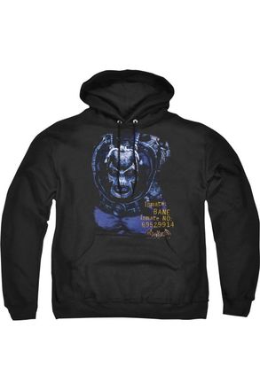 Gildan Batman Arkham Asylum Arkham Bane Adult Pull Over Hoodie / Hooded Sweatshirt