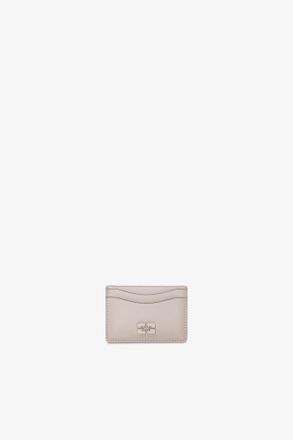 Ganni Grey Bou Card Holder in