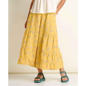 Toad & Co Tate Double Weave Palazzo in Toucan Print at Nordstrom, Size X-Small