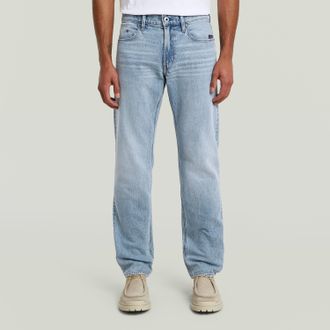 G-Star Straight-Jeans G-STAR Mosa Straight, Herren, Gr. 36, L&auml;nge 32, sun faded cloudburst, Denim/Jeans, Obermaterial: 99% Baumwolle, 1% Elasthan, straight f