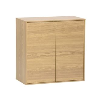 Sweeek M&oacute;dulo de almacenamiento con 2 puertas, 70cm, roble