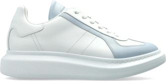 Alexander McQueen Oversized Sneaker - Heren - Sneakers - Wit - 42 1/2 EU - Leer - Schoenen