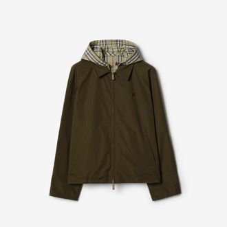 Burberry Reversible Check Cotton Jacket
