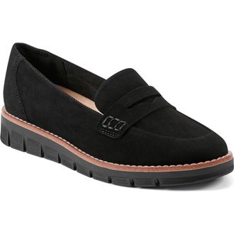 Easy Spirit Velia Penny Loafer in Blk01 at Nordstrom, Size 5.5