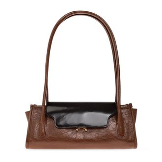 Marni Borsa a Spalla Trunkette - - Bags - Donna - Marrone - ONE SIZE