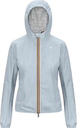 K-Way Lily Stretch Dot Jas - Dames - Jassen - Blauw - Maat: XL Zijde