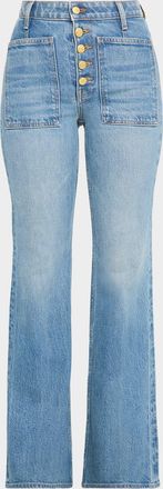 Ulla Johnson The Stretch Lou Kick-Flare Jeans