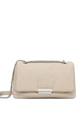 A|X Armani Exchange Borsa a tracolla con placca logo - Toni neutri