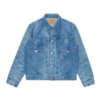 Edwin Denim Jacket - Heren - Jassen - Blauw - Maat: L Denim