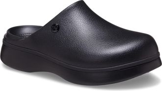 Crocs Dylan Notched EVA Dames Zwarte Klompen