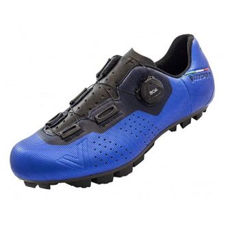 Vittoria Alise Performance MTB Cycling Shoes, Blue/Black, 7-7.5