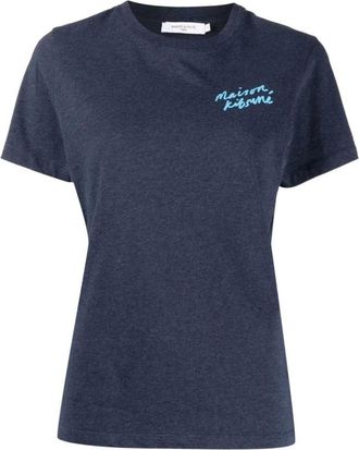 Maison Kitsun&eacute; Donna, Top, Blu, M, new