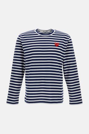 Comme Des Gar&ccedil;ons T-shirt Emblem Cuore Rosso