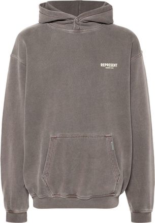 Represent Owners Club hoodie - men - Cotton - L - Grey