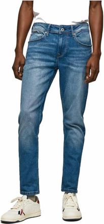 Pepe Jeans London Skinny Jeans - Heren - Skinny Jeans - Blauw - W31 L32 - Katoen - Jeans