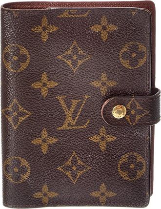 Louis Vuitton Brown Monogram Canvas Ring Agenda (Authentic Pre-Loved)