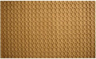 Imports Decor Natural Beehive Jute Rug, 100% Handwoven Jute Indoor Floor Rug, Eco-Friendly Natural Fiber Area Rug for Living Room & Entryway