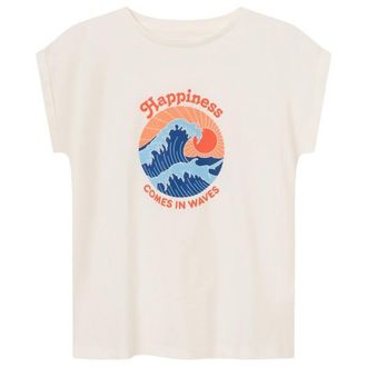 Dedicated Visby Happiness T-Shirt f&uuml;r Damen | wei&szlig;