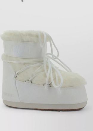 Moon Boot faux fur ankle boots