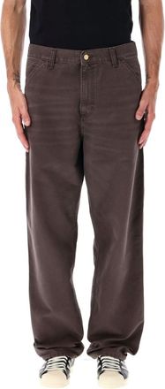 Carhartt Work in Progress Brown Relaxed Mid Rise Jeans