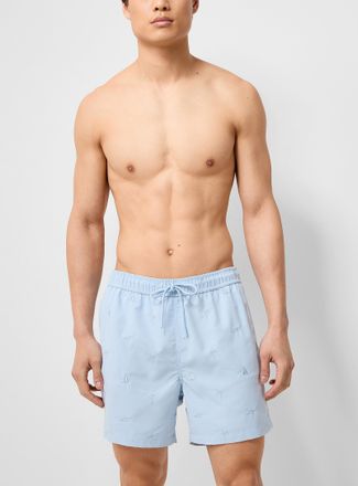 Simons Mens Vacation embroidery swim short 5