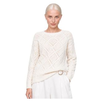 Kocca Truien & Vesten, Dames, Beige, XS, Wol, Wool Blend Jumper