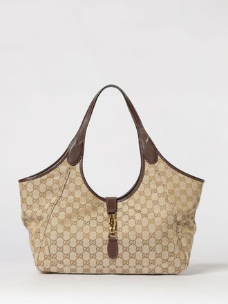 Gucci Borsa Mercato in canvas con monogram GG jacquard