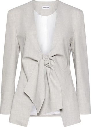 Marella Mllfacella Jas - Dames - Blazers - Grijs - XS - Leer - Jassen