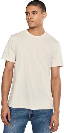 Liverpool L.A. Short Sleeve Crew Neck T-Shirts Mens T Shirt Parchment : 2XL, Cotton/Polyester