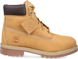 Timberland Bruine leren waterdichte laarzen - Heren - Veterlaarzen - Bruin - 37 EU - Leer - Schoenen