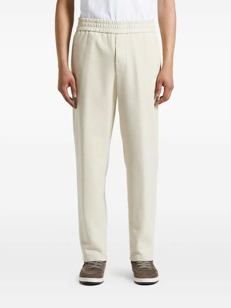 PESERICO elasticated-waist logo track pants - men - Fabric - 50 - Neutrals
