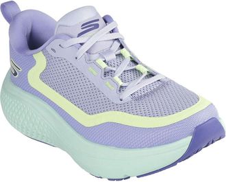 Skechers Womens Go Run Supersonic Max, Purple/Lime, 5 UK