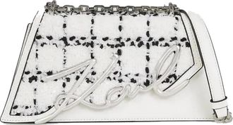 Karl Lagerfeld Handtassen - Dames - Handtassen - Wit - ONE Size - Wol - Tassen