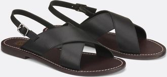 La Redoute Collections Sandalen van glad leer, Signature LAURINE
