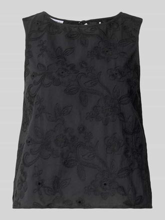 Pieces Regular Fit Blusentop aus reiner Baumwolle Modell PCGINGER in Black, Gr&ouml;&szlig;e XL
