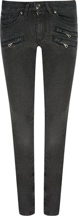 Balmain Womens Pierre Balmain FP5359J935B Black Jeans - Size: 6/8