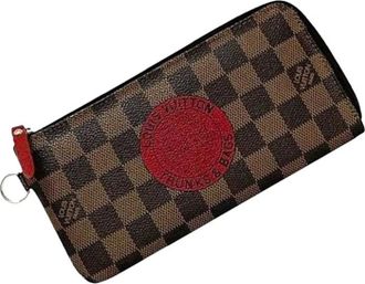 Louis Vuitton Vintage, unisex, Bruin, ONE Size, Pre-owned Vintage Canvas Clutch