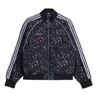 adidas x Thug Club Superstar Jacket Asia Sizing Black White KF6915
