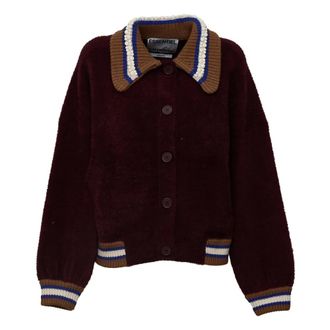Essentiel Kamore C&aacute;rdigan - Knitwear - Mujer - Marr&oacute;n - XS