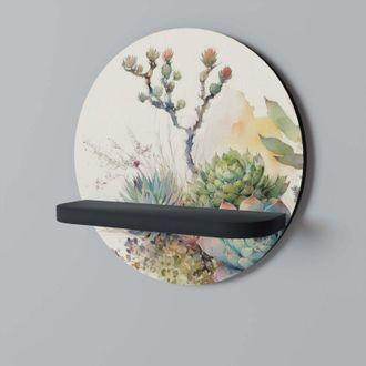 OEM Estante Redondo Secret Garden Negro