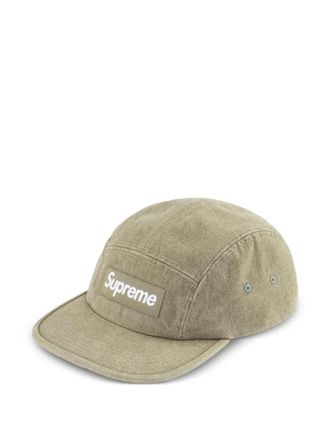 SUPREME Camp denim cap hat - Neutrals