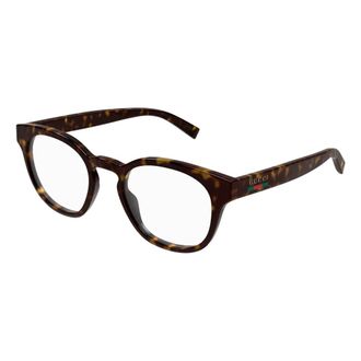 Gucci Stijlvolle Bril in Zwart - Heren - Brillen - Bruin - 52 MM - Accessoires