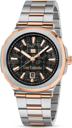 Guy Laroche Charlie Quartz Black Dial Mens Watch GLWGG0000304