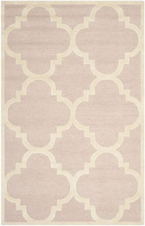 Safavieh Alfombra lana rosa/neutrale 152 x 244 cm